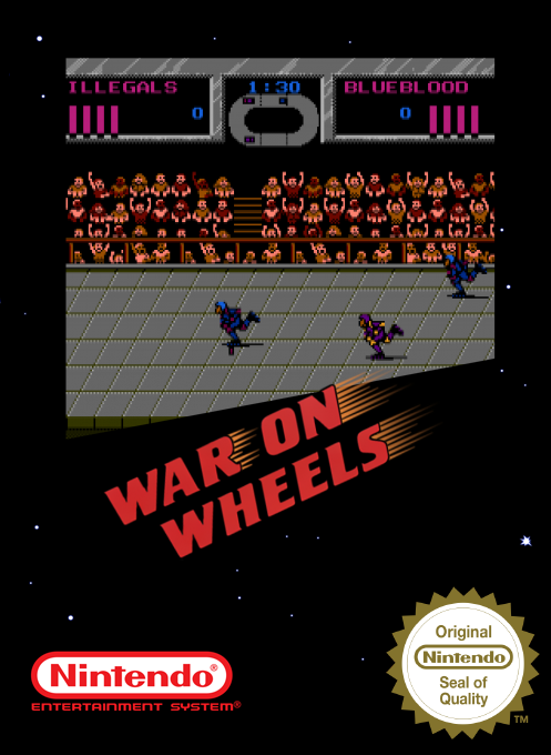War on Wheels (USA) (Proto) box art